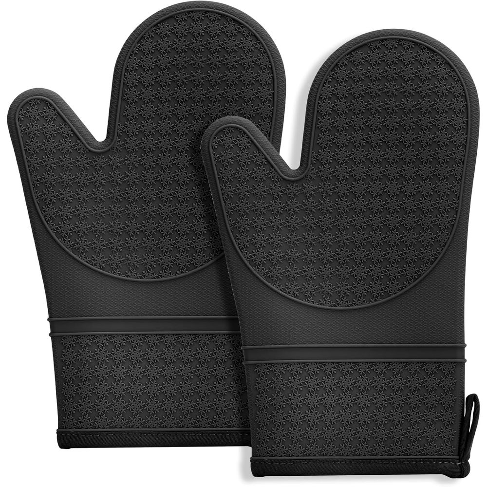 Heat Resistant Glove - Heat Resistant Silicone Oven Mitts Set