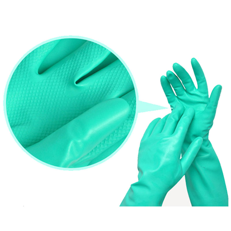 8Pieces/4 Pairs Oil-proof Long – Nitrile Mechanic Glove recenzja i cena