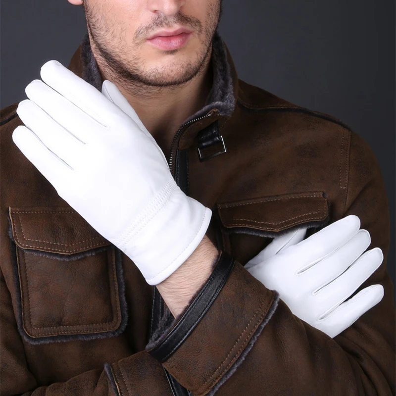 2025 Winter Genuine Leather Wh – Leather Driving Glove recenzja i cena