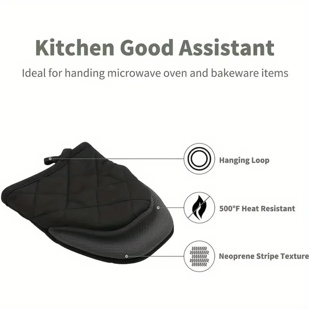 Oven Mitts 500°F Heat Resistan – Oven Mitt Silicone recenzja i cena