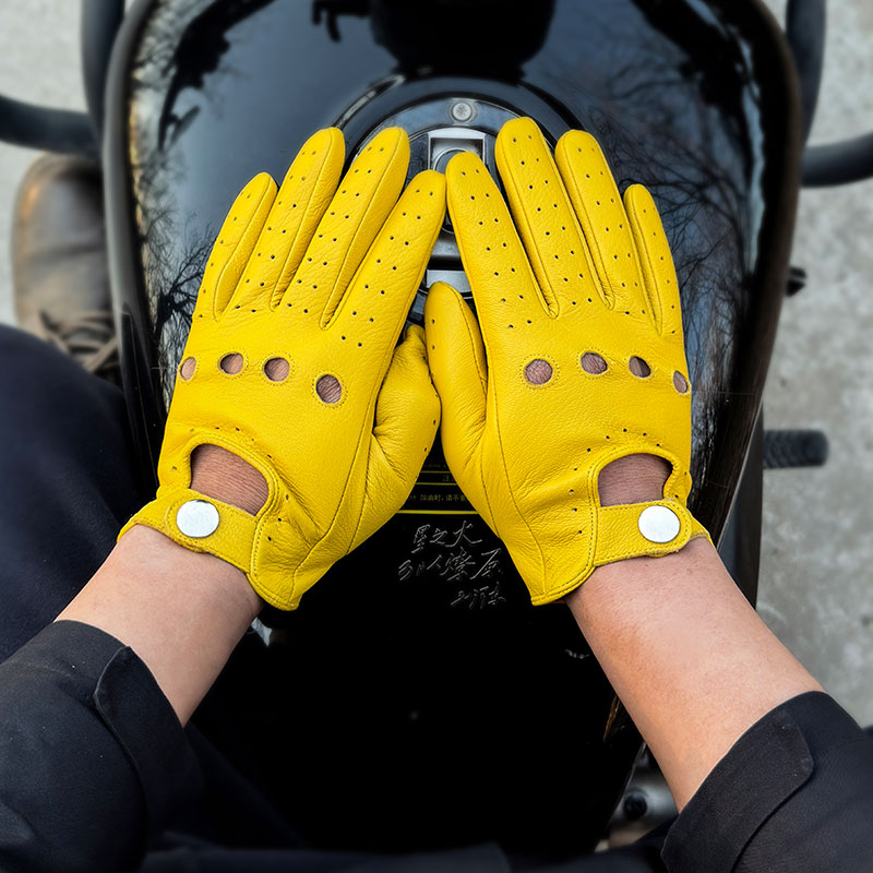 Genuine Leather Gloves for Men – Leather Driving Glove recenzja i cena