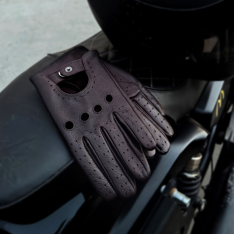 Genuine Leather Gloves for Men – Leather Driving Glove recenzja i cena