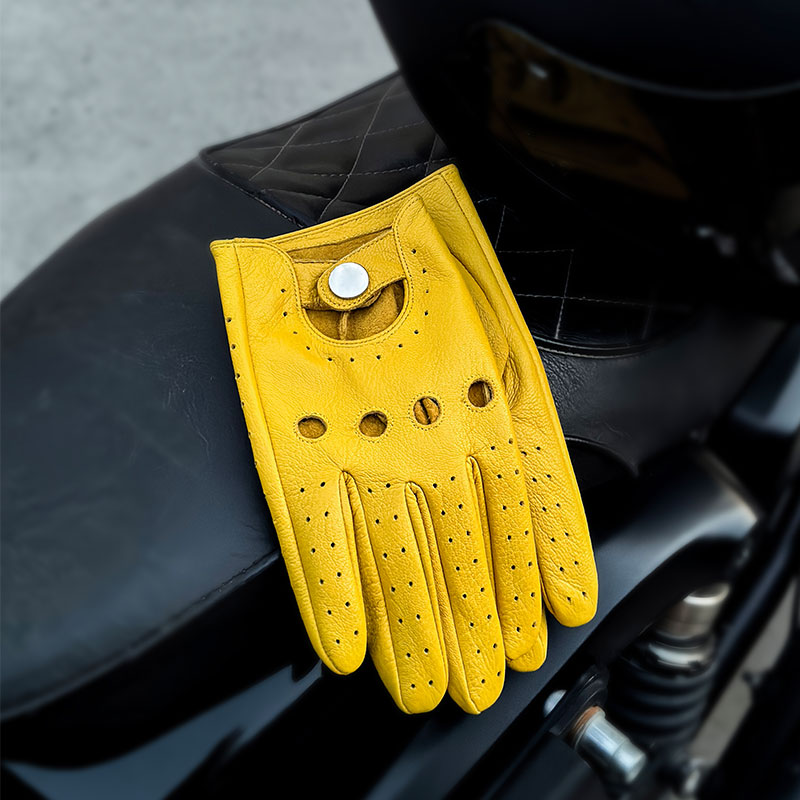 Genuine Leather Gloves for Men – Leather Driving Glove recenzja i cena