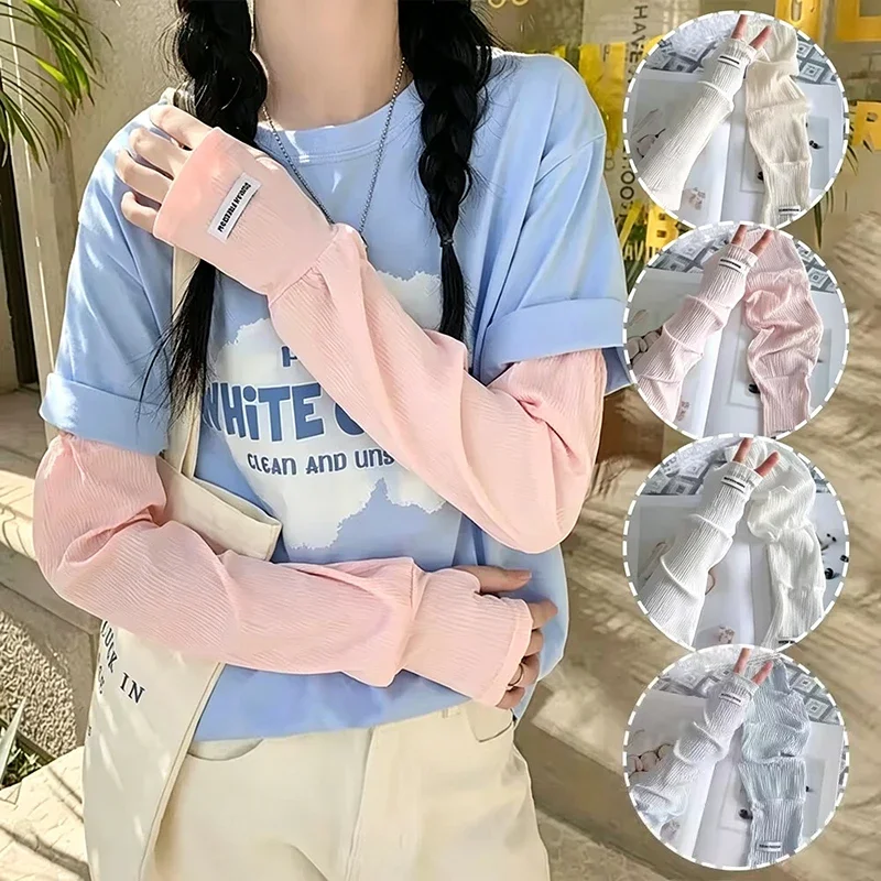 Summer Loose Ice Silk Uv Prote – Fingerless Glove Knit recenzja i cena