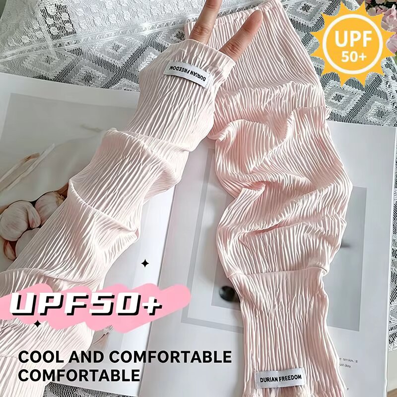 Summer Loose Ice Silk Uv Prote – Fingerless Glove Knit recenzja i cena