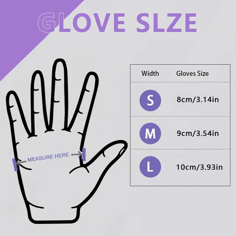 10/20/50/100PCS Purple Disposa – Nitrile Mechanic Glove recenzja i cena