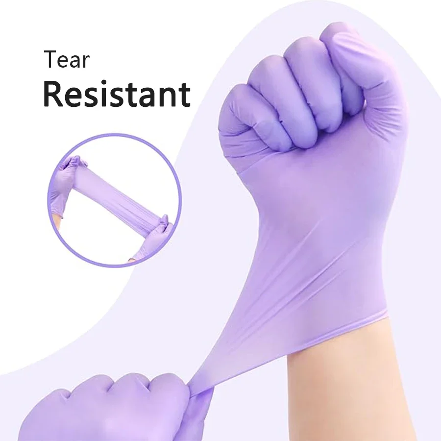 10/20/50/100PCS Purple Disposa – Nitrile Mechanic Glove recenzja i cena