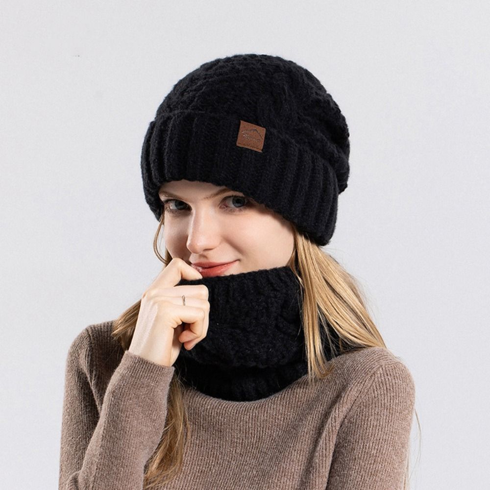 Soft Winter Beanie Hat Scarf S – Wool Glove Lined recenzja i cena