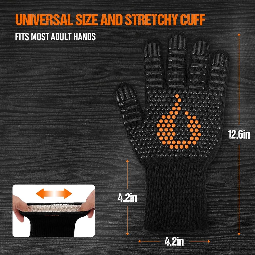 Heat Resistant Grill Gloves fo – Heat Resistant Glove recenzja i cena
