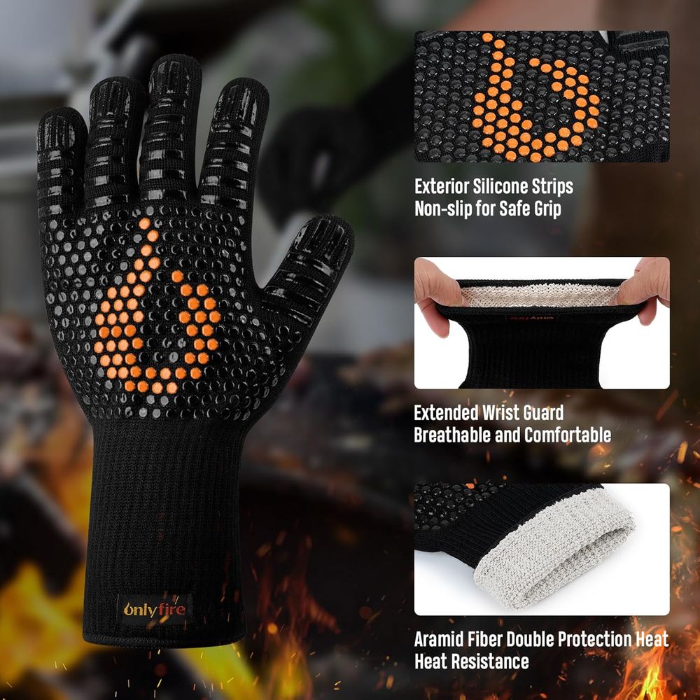 Heat Resistant Grill Gloves fo – Heat Resistant Glove recenzja i cena