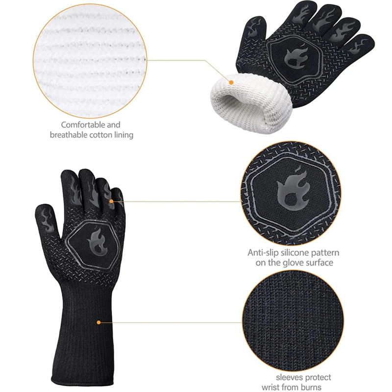1 Pair Oven Gloves, Oven Mitts – Oven Mitt Silicone recenzja i cena