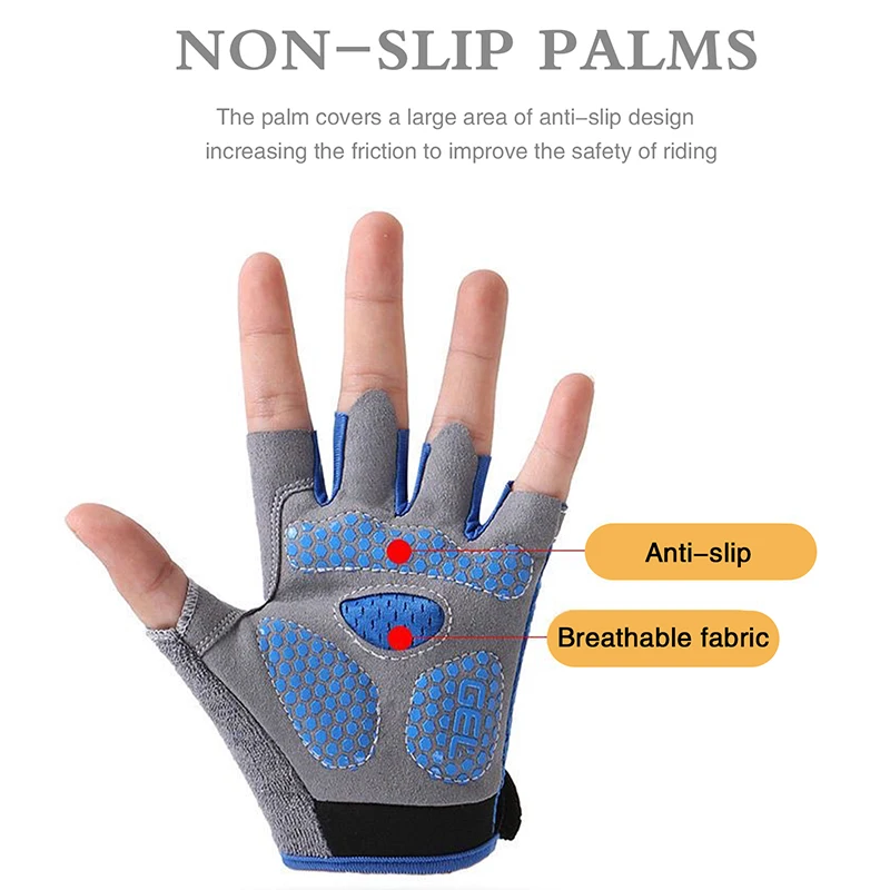 Kids Half Finger Sports Cyclin – Cycling Glove Padded recenzja i cena