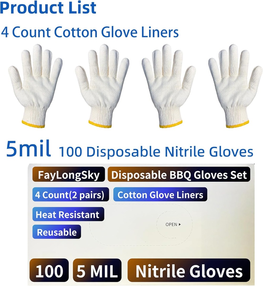 Heat Resistant BBQ Gloves: 4 R – Heat Resistant Glove recenzja i cena