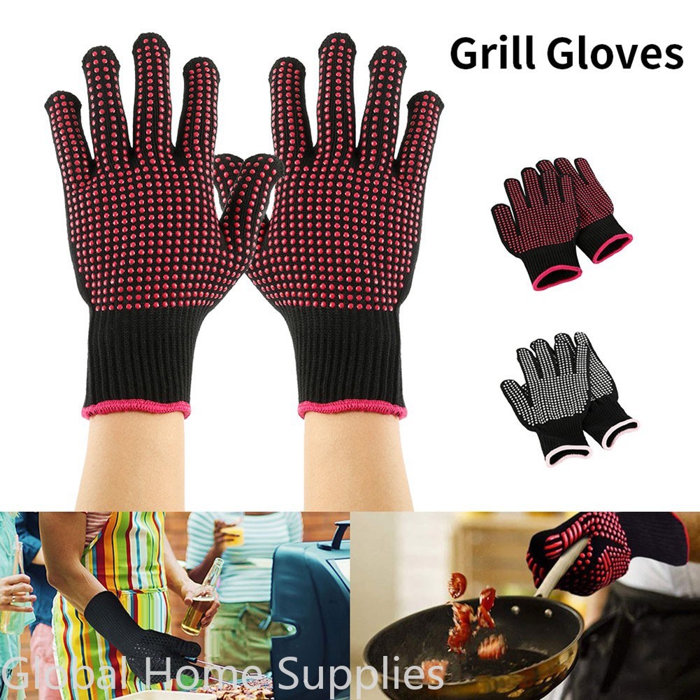 Barbecue Anti-scald Gloves Mic – Oven Mitt Silicone recenzja i cena