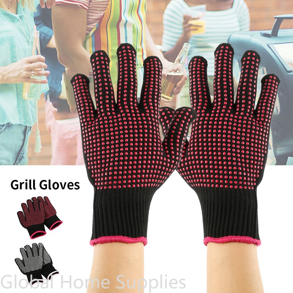 Barbecue Anti-scald Gloves Mic – Oven Mitt Silicone recenzja i cena