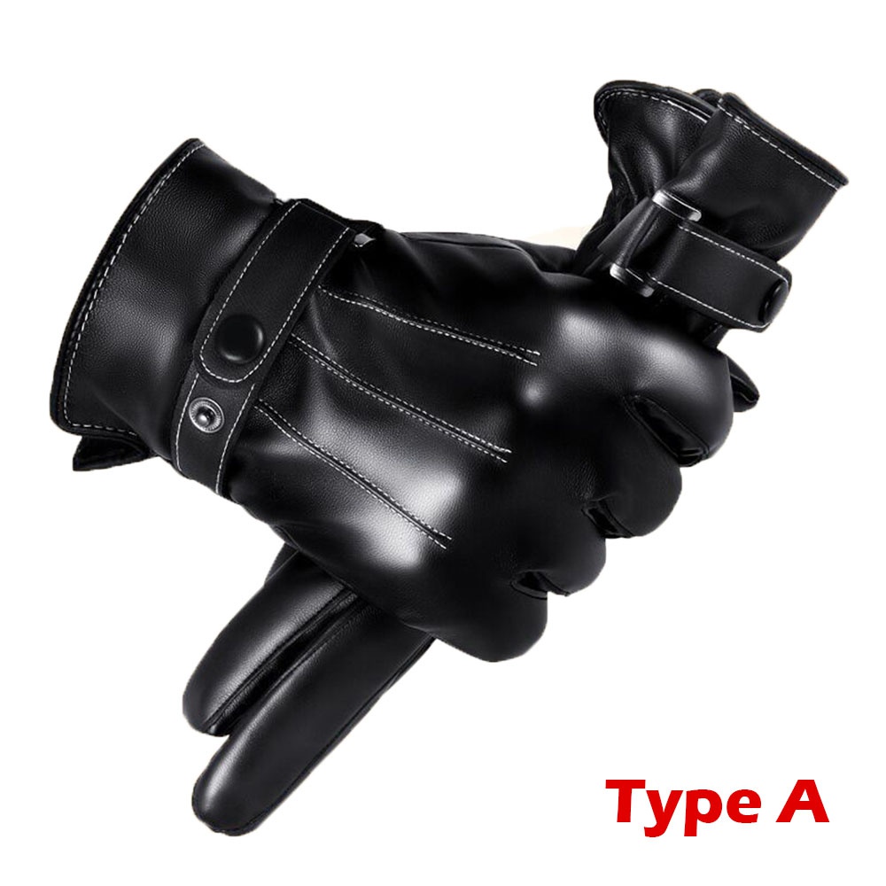1Pair Winter Gloves Warm Drivi – Leather Driving Glove recenzja i cena