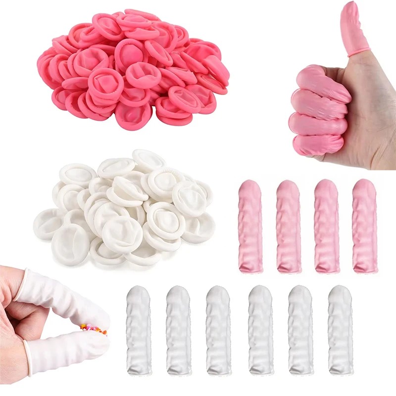 100/200PCS Disposable Finger C – Latex Disposable Glove recenzja i cena