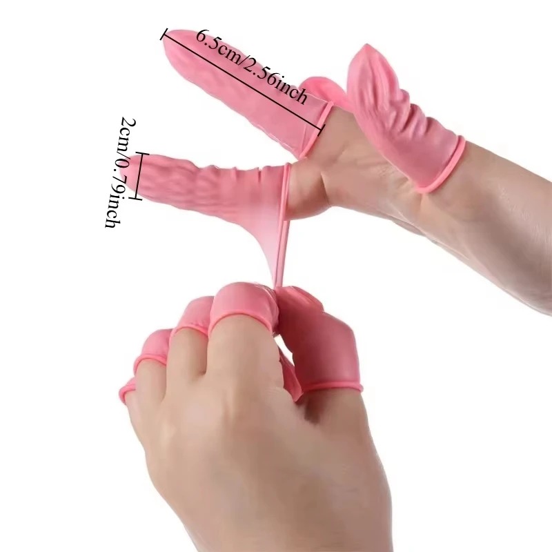 100/200PCS Disposable Finger C – Latex Disposable Glove recenzja i cena