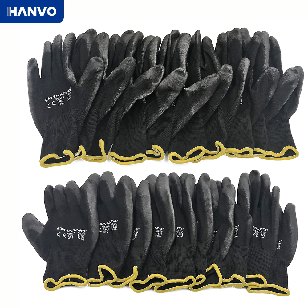 10 Pairs PU Nitrile Safety Coa – Nitrile Mechanic Glove recenzja i cena