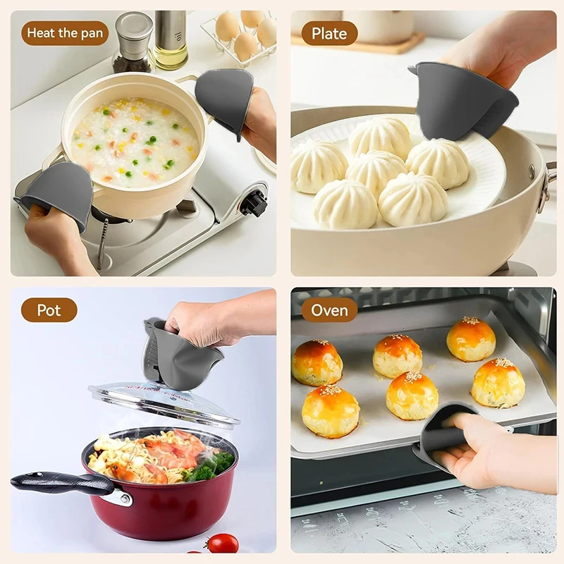2pcs Mini Oven Gloves Silicone – Oven Mitt Silicone recenzja i cena