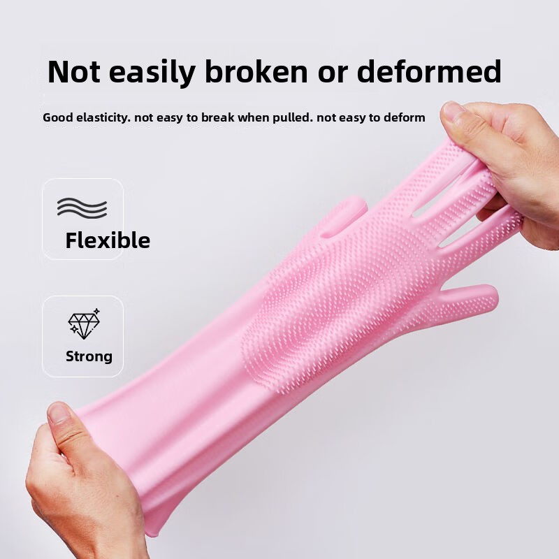 Silicone dishwashing gloves, m – Dish Glove Rubber recenzja i cena