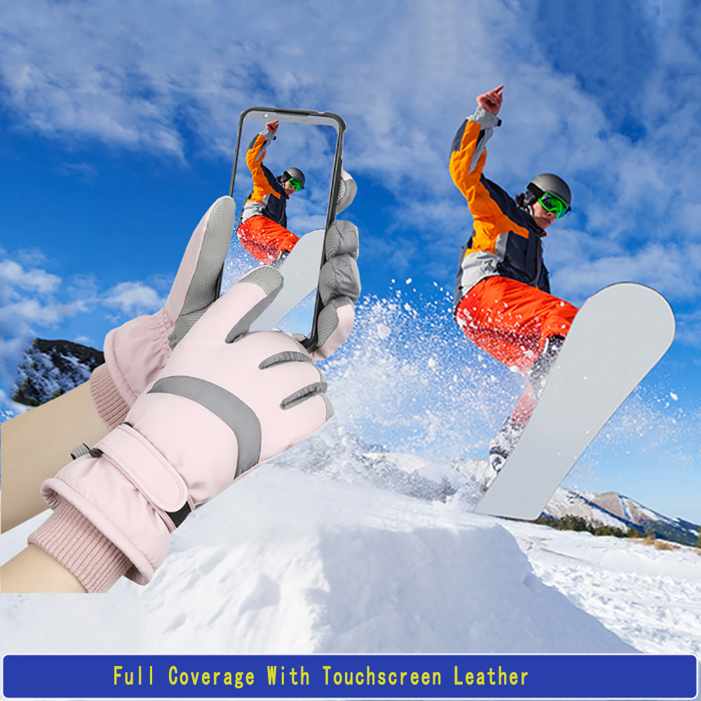 YANBIGUO Ski Gloves Winter Glo – Ski Glove Waterproof recenzja i cena