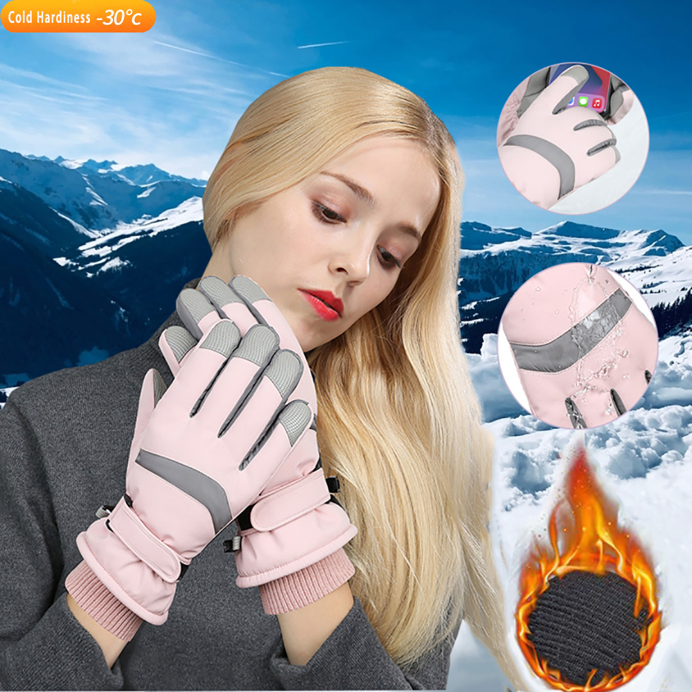 YANBIGUO Ski Gloves Winter Glo – Ski Glove Waterproof recenzja i cena