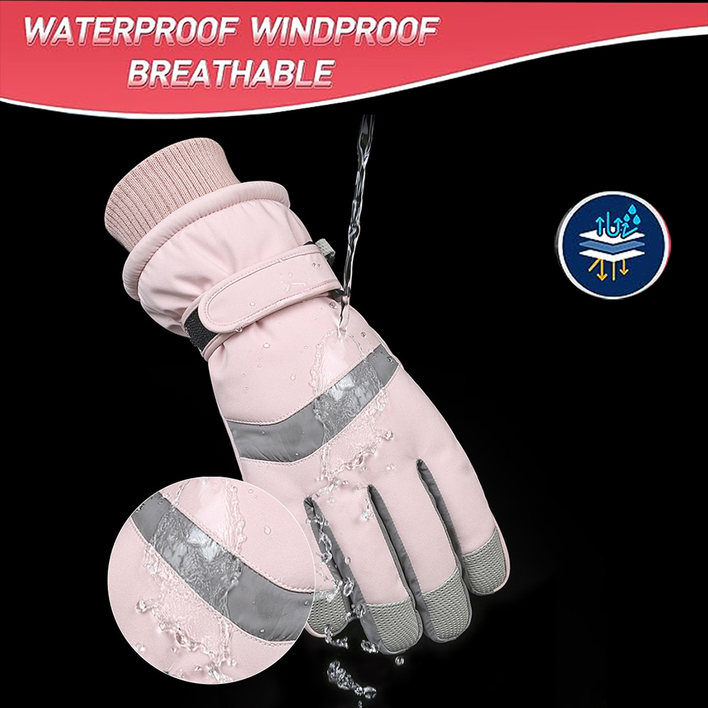 YANBIGUO Ski Gloves Winter Glo – Ski Glove Waterproof recenzja i cena
