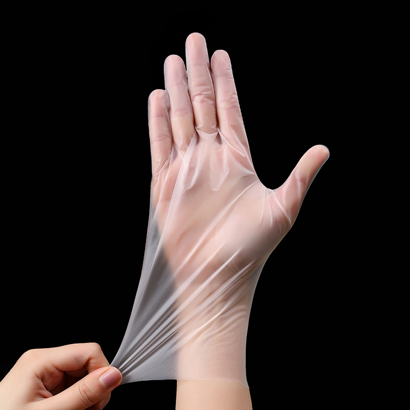 100PCS Latex Free TPE Disposab – Rubber Glove Cleaning recenzja i cena
