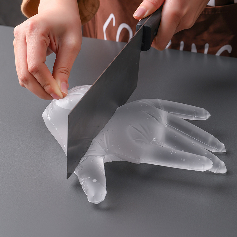 100PCS Latex Free TPE Disposab – Rubber Glove Cleaning recenzja i cena