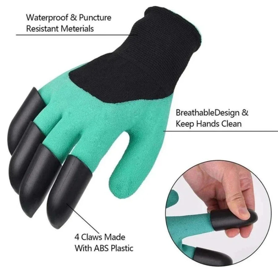 1Pair Gardening Gloves with Cl – Gardening Glove Waterproof recenzja i cena