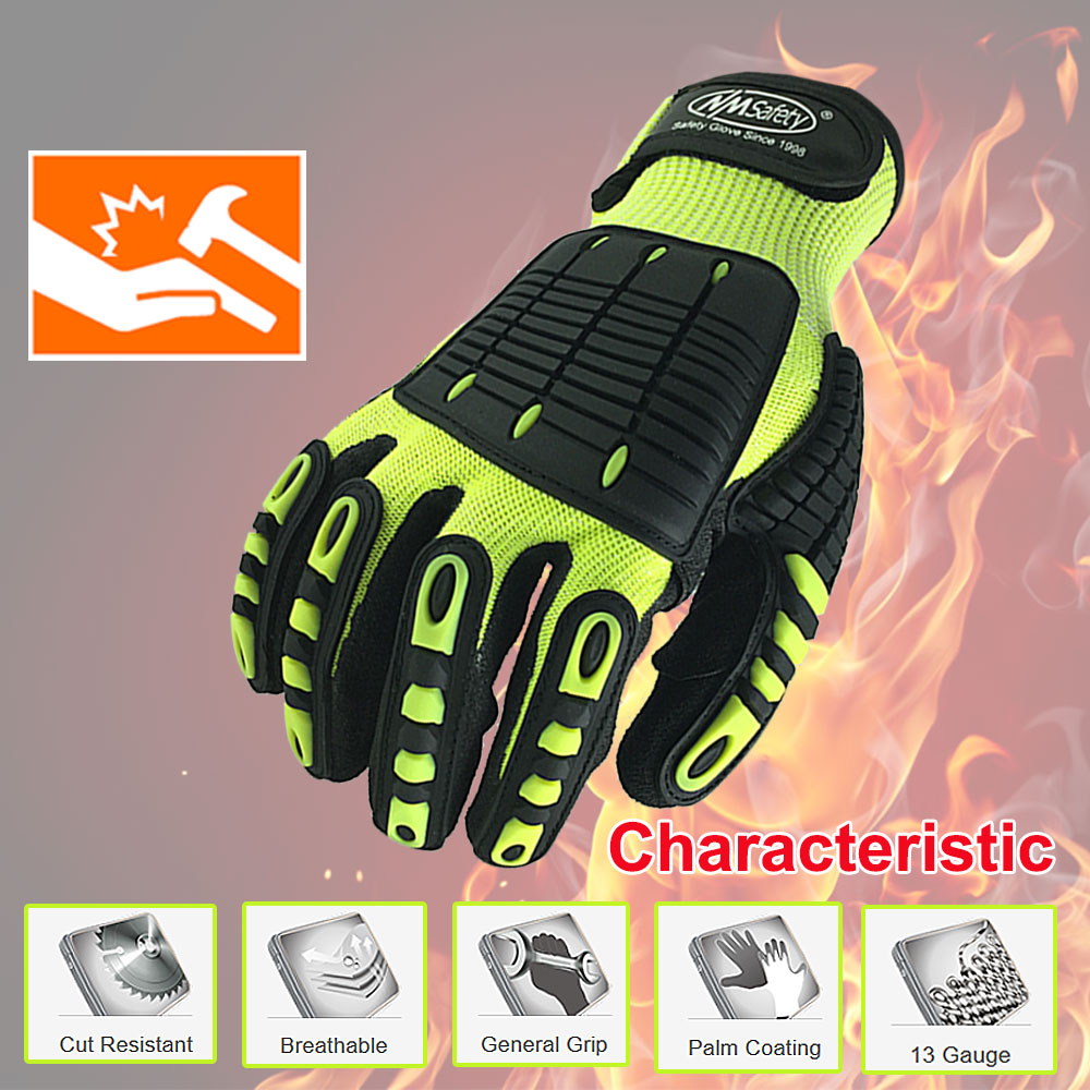 NMSafety High Quality Gloves S – Work Glove Impact recenzja i cena