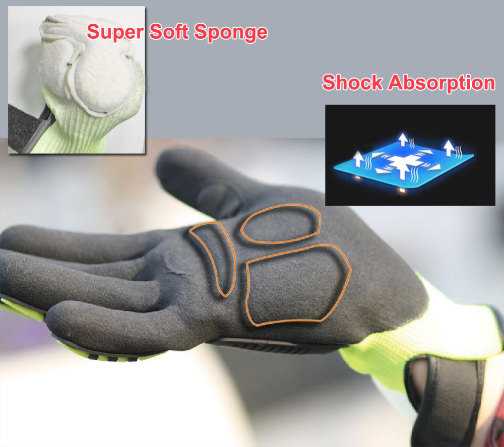 NMSafety High Quality Gloves S – Work Glove Impact recenzja i cena