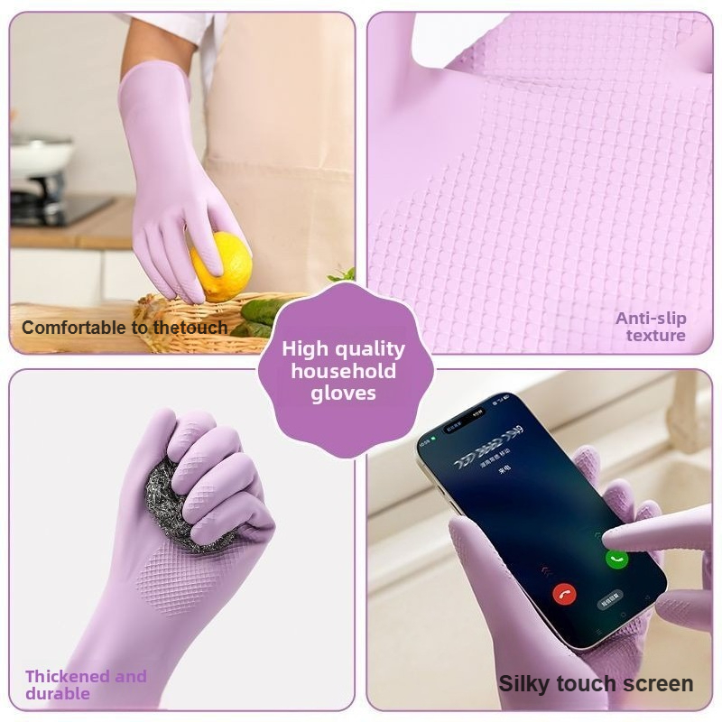 Latex Dish Washing Gloves,with – Dish Glove Rubber recenzja i cena