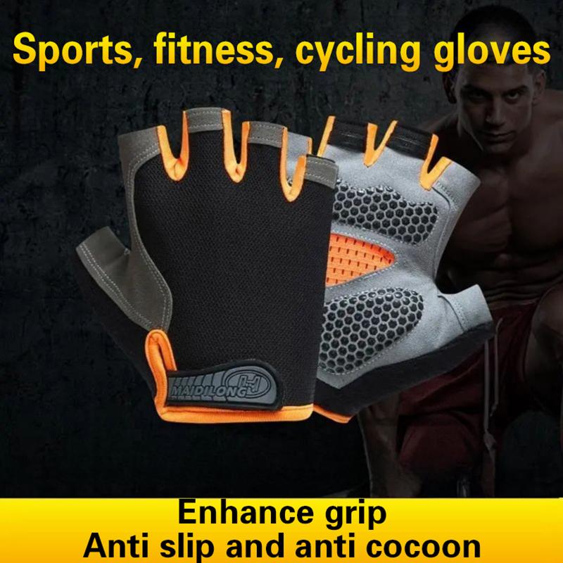 Half Finger Cycling Gloves Men – Cycling Glove Padded recenzja i cena