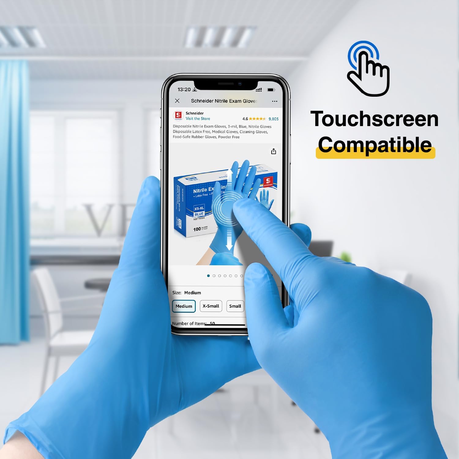 Nitrile Exam Gloves, Medical G – Exam Glove Nitrile recenzja i cena