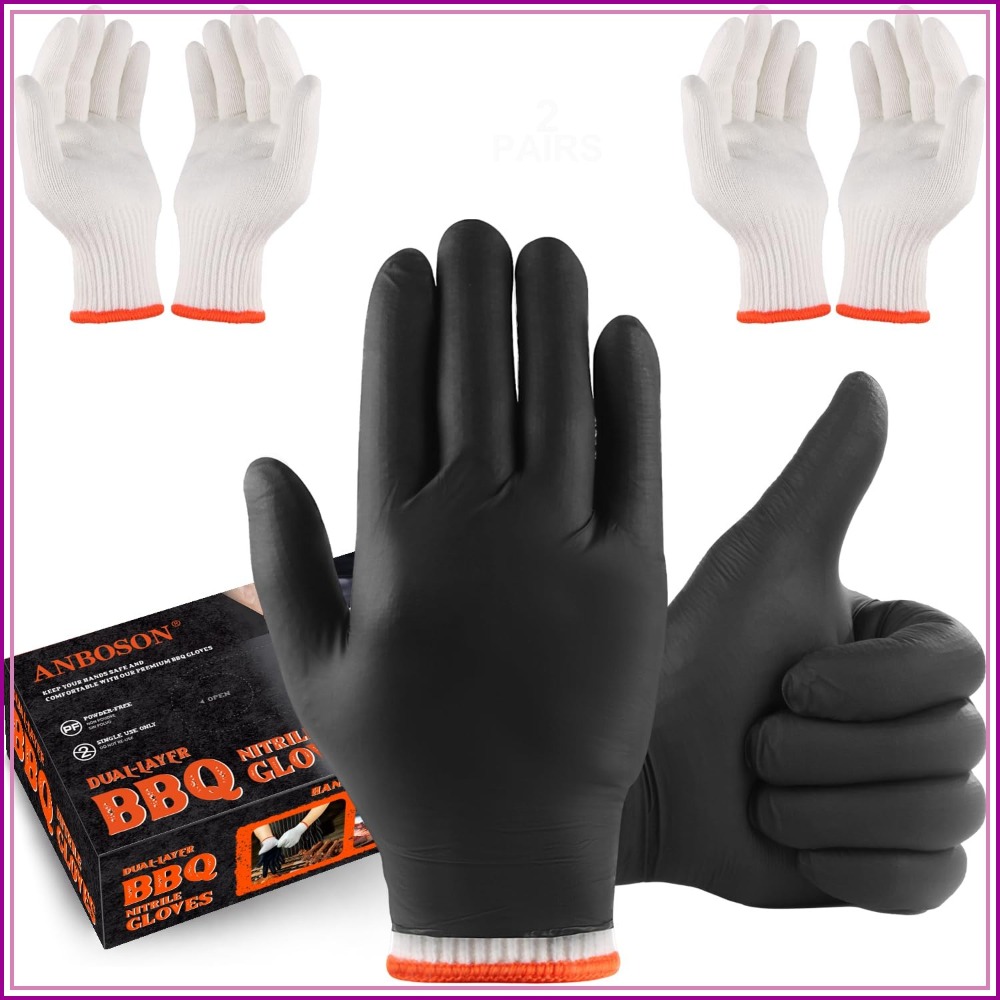 Disposable BBQ Gloves 100 Pack – Heat Resistant Glove recenzja i cena