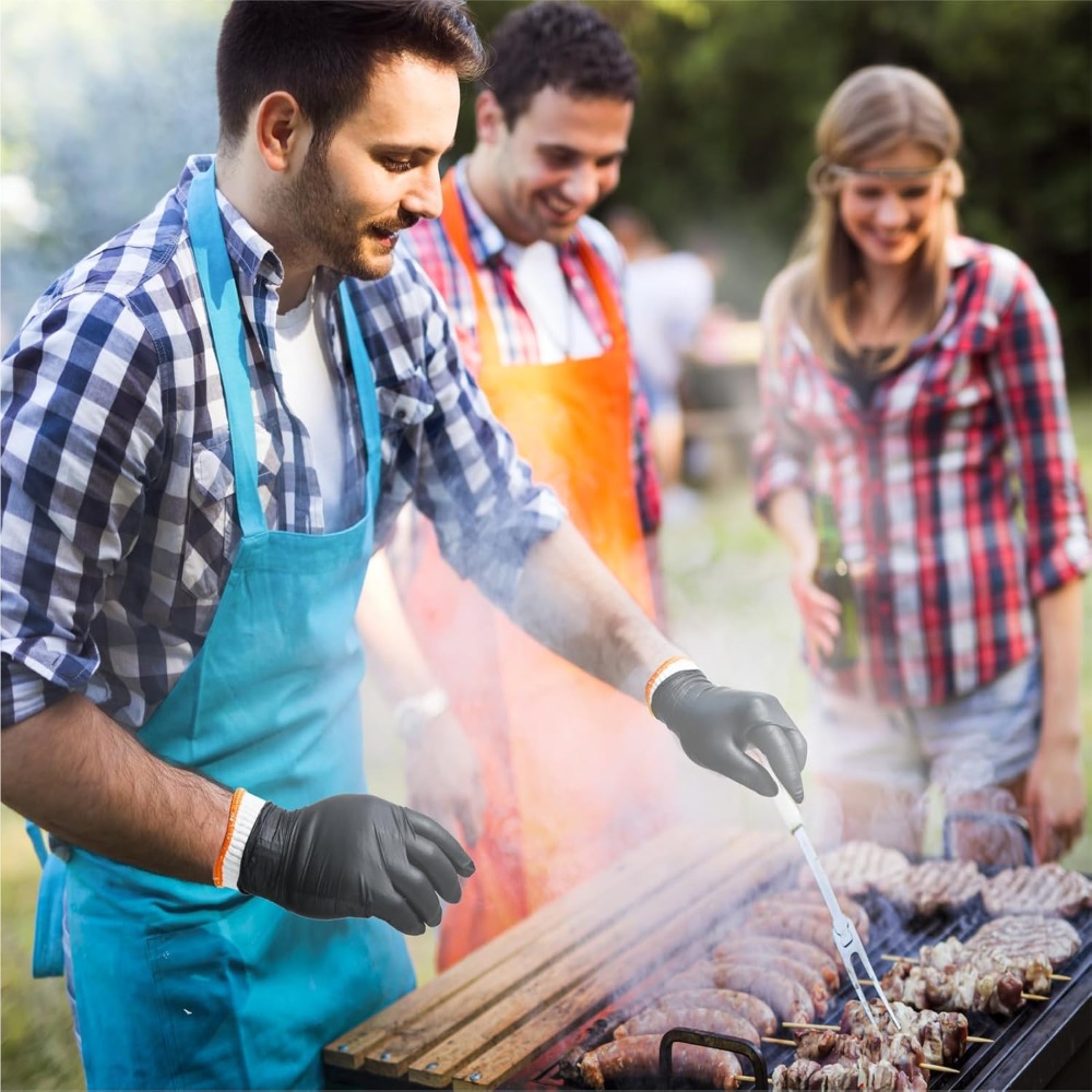 Disposable BBQ Gloves 100 Pack – Heat Resistant Glove recenzja i cena