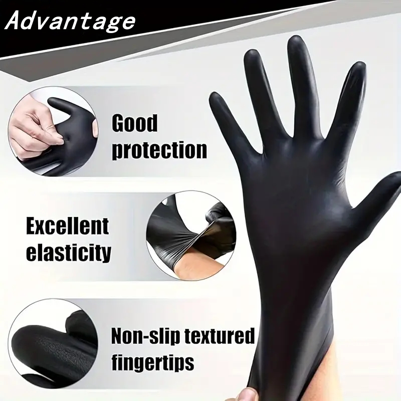20PCS Black Disposable Nitrile – Nitrile Mechanic Glove recenzja i cena