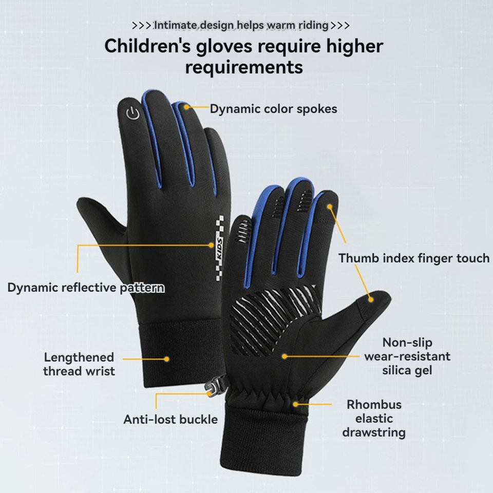 Winter Children's Gloves Padde – Ski Glove Waterproof recenzja i cena