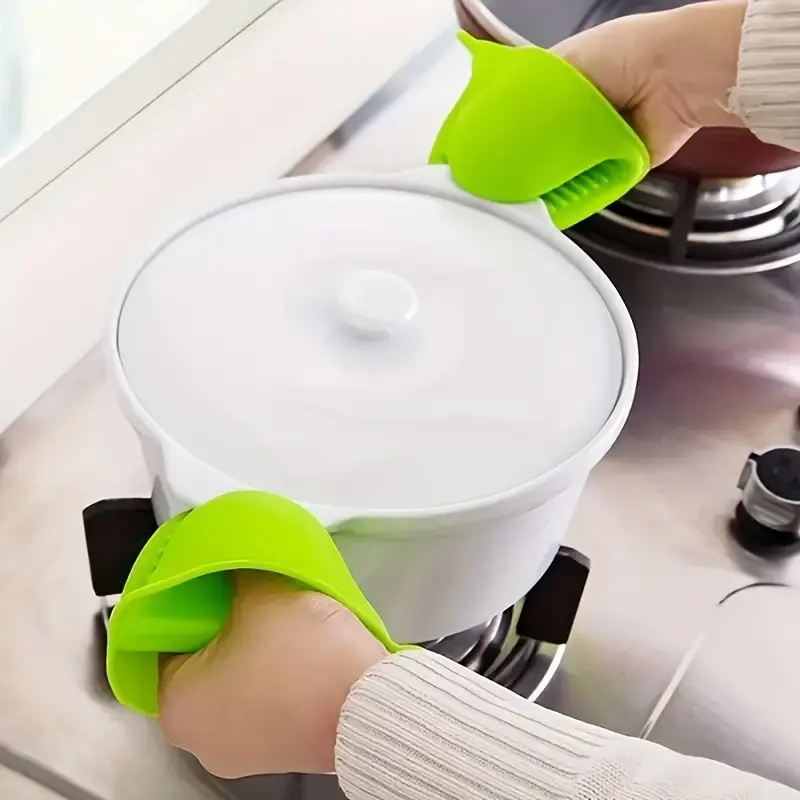 2Pcs Silicone Pot Holder Glove – Oven Mitt Silicone recenzja i cena