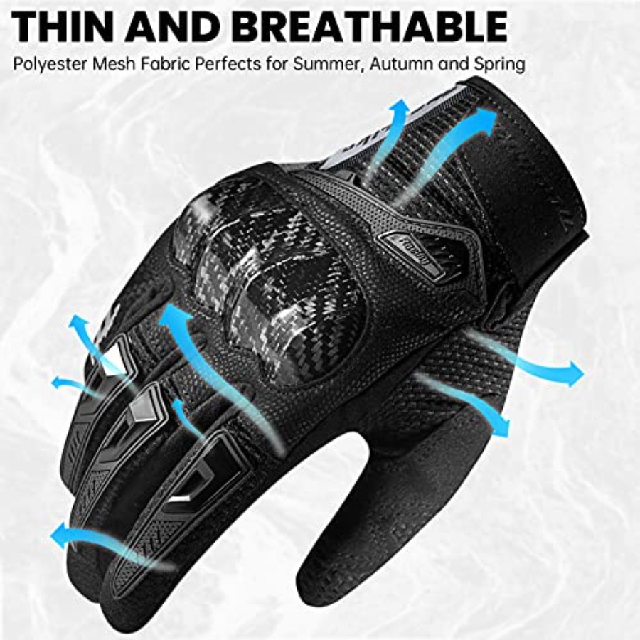Motorcycle Gloves Touchscreen  – Motorcycle Glove Knuckle recenzja i cena