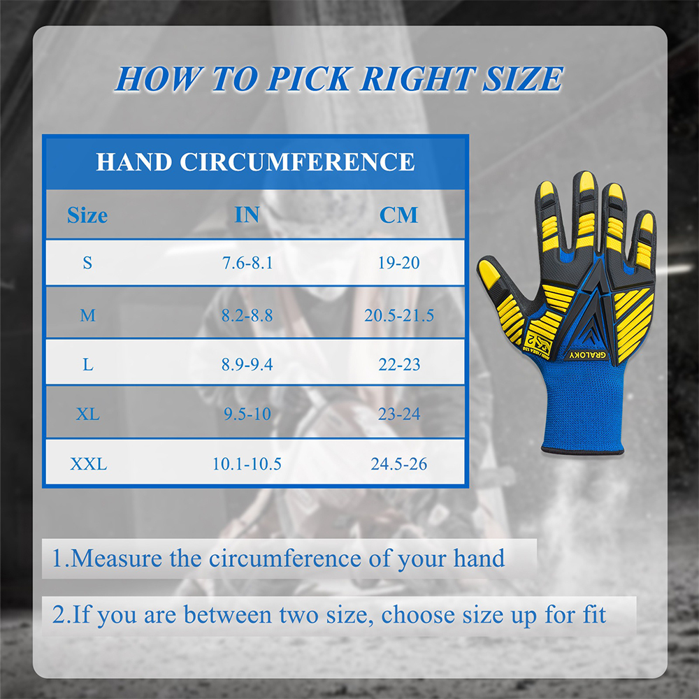 ANSI Level 2 Impact Resistant  – Work Glove Impact recenzja i cena