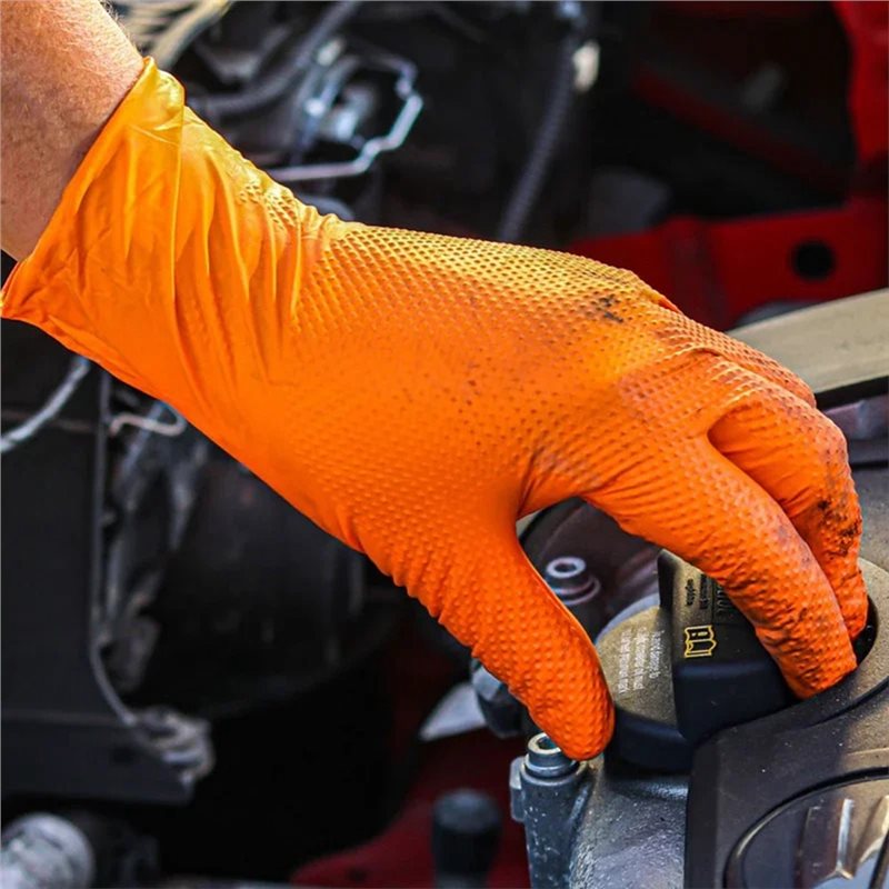 PORK-Industrial 8Mil Heavy Dut – Nitrile Mechanic Glove recenzja i cena