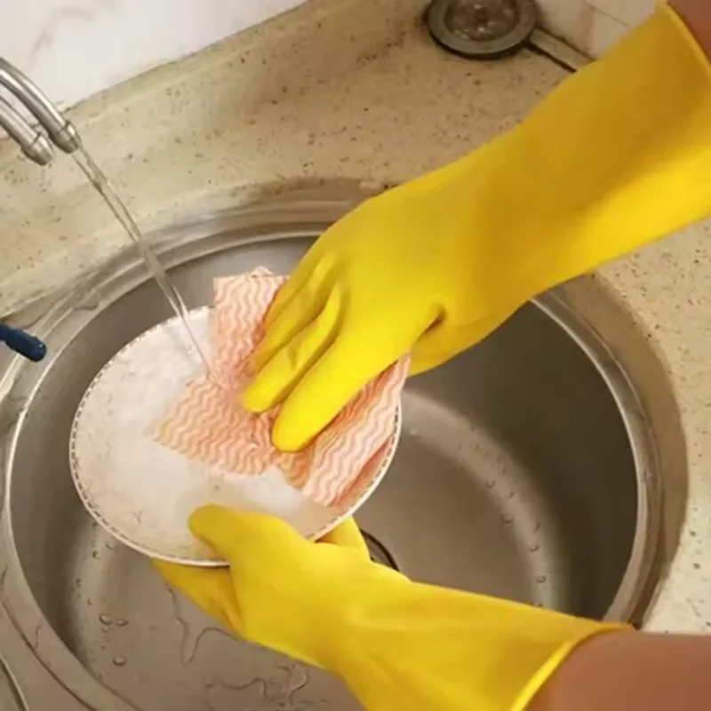 1-10PCS Housework Gloves House – Dish Glove Rubber recenzja i cena