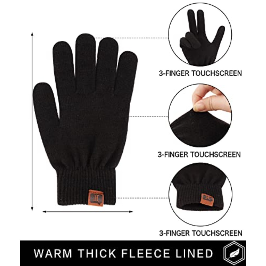 Women's Winter Touchscreen Woo – Wool Glove Lined recenzja i cena