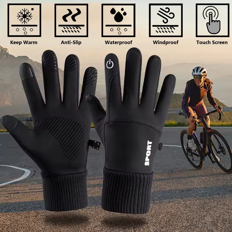 Black Winter Warm Full Fingers – Ski Glove Waterproof recenzja i cena