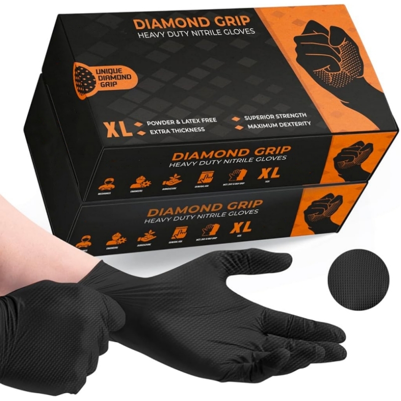 Black Heavy Duty Nitrile Dispo – Nitrile Mechanic Glove recenzja i cena