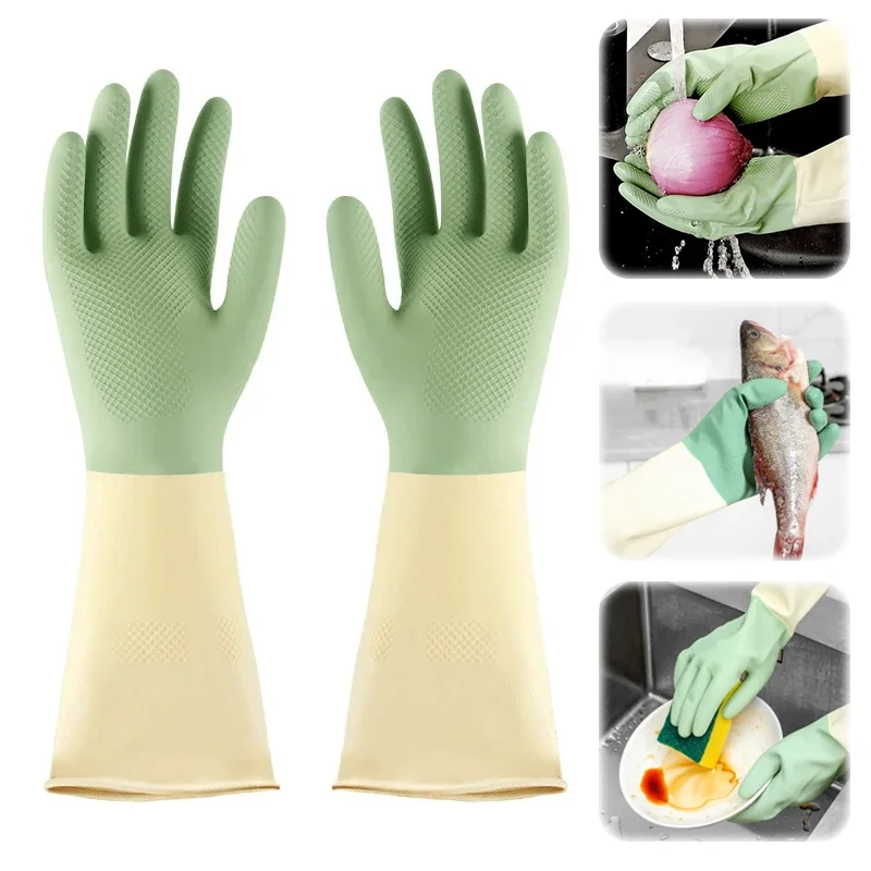 Thickened Kitchen Gloves, Dish – Dish Glove Rubber recenzja i cena