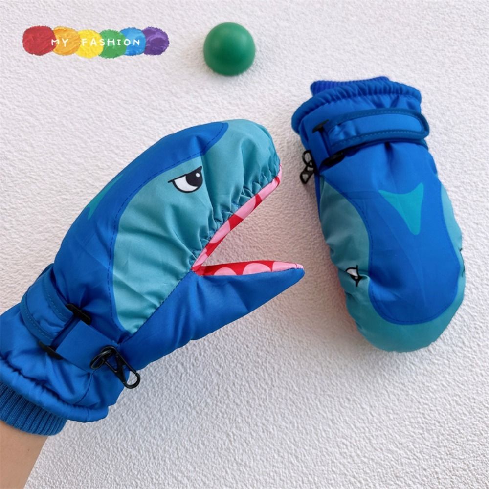 Cartoon Children Ski Gloves Wa – Ski Glove Waterproof recenzja i cena